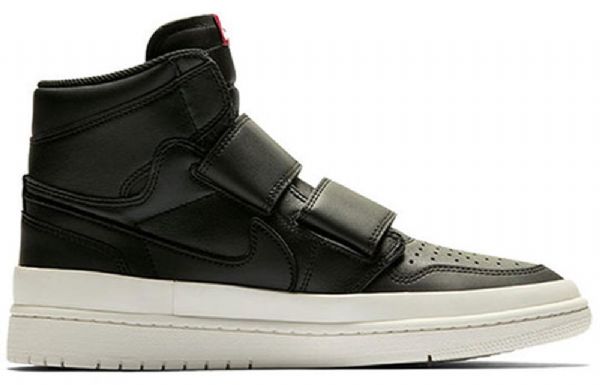Nike Air Jordan 1 Retro High Tops Double Reima Basketball Shoes Herre Svarte