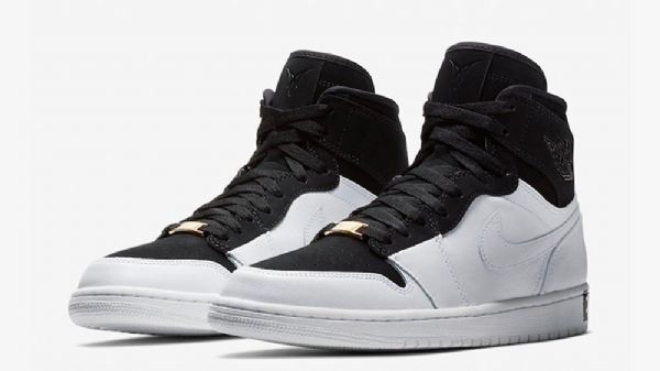 Nike Air Jordan 1 Retro High Tops Equality Sko Herre Svarte Hvite