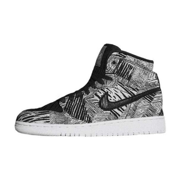 Nike Air Jordan 1 Retro High Tops Gg History Month 2015 Sko Herre Svarte
