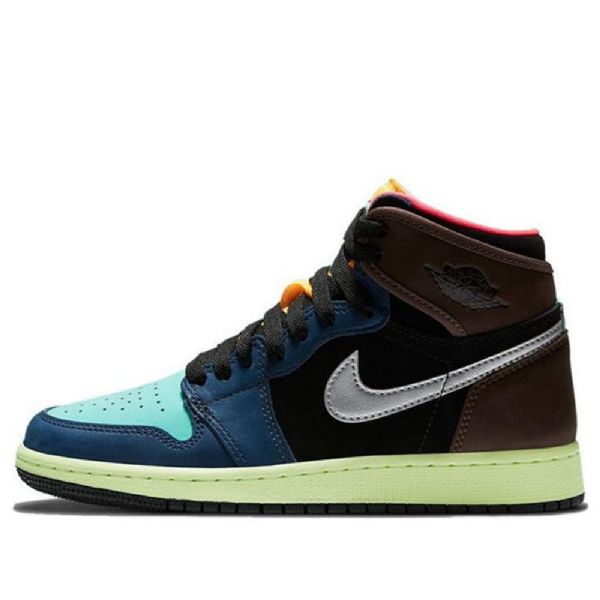 Nike Air Jordan 1 Retro High Tops Gs Basketsko Herre Multicolor