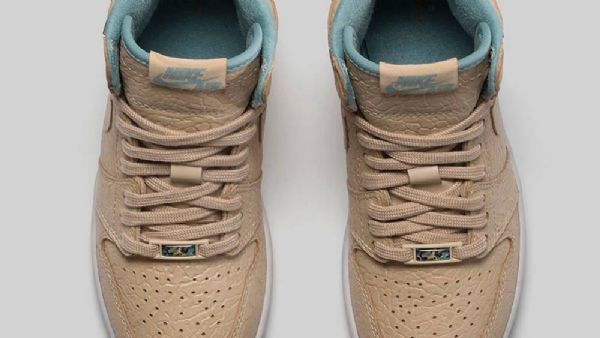 Nike Air Jordan 1 Retro High Tops Gs Sand Dune Sko Herre Khaki
