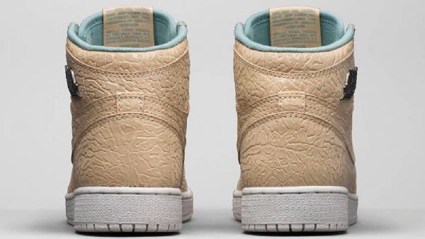 Nike Air Jordan 1 Retro High Tops Gs Sand Dune Sko Herre Khaki