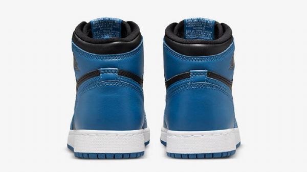 Nike Air Jordan 1 Retro High Tops Gs Sko Dame Mørke Blå Svarte