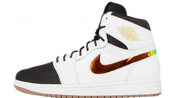 Nike Air Jordan 1 Retro High Tops Nouveau Sko Herre Hvite Svarte