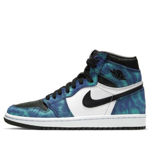 Nike Air Jordan 1 Retro High Tops Og Basketball Shoes Dame Blå