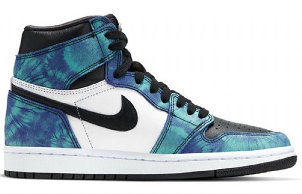 Nike Air Jordan 1 Retro High Tops Og Basketball Shoes Dame Blå