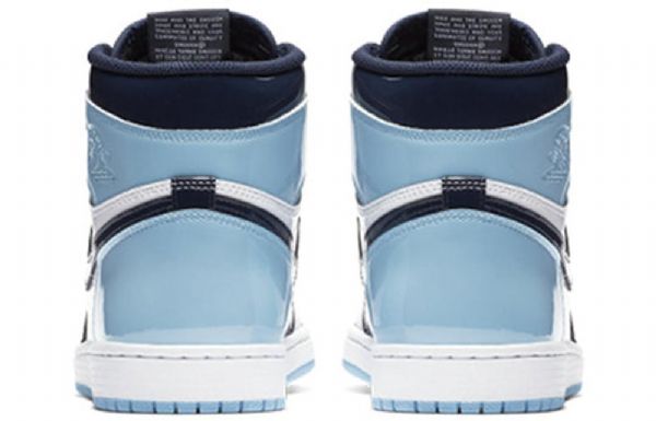 Nike Air Jordan 1 Retro High Tops Og Basketball Shoes Dame Blå