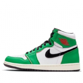 Nike Air Jordan 1 Retro High Tops Og Basketball Shoes Dame Grønn