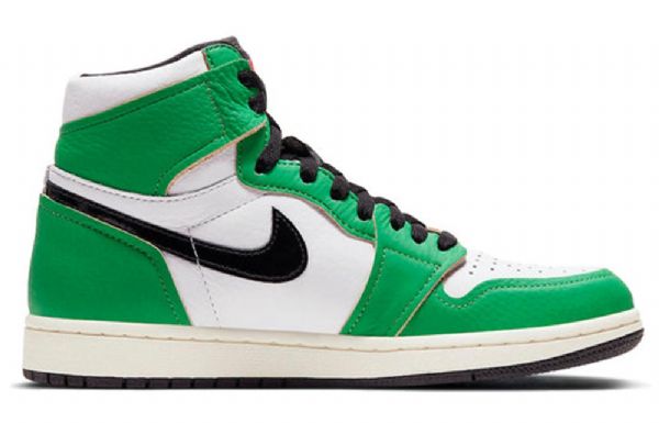 Nike Air Jordan 1 Retro High Tops Og Basketball Shoes Dame Grønn