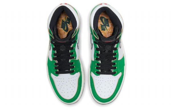 Nike Air Jordan 1 Retro High Tops Og Basketball Shoes Dame Grønn