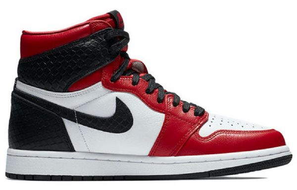 Nike Air Jordan 1 Retro High Tops Og Basketball Shoes Dame Rød