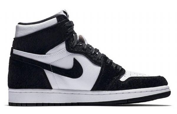 Nike Air Jordan 1 Retro High Tops Og Basketball Shoes Dame Svarte Hvite