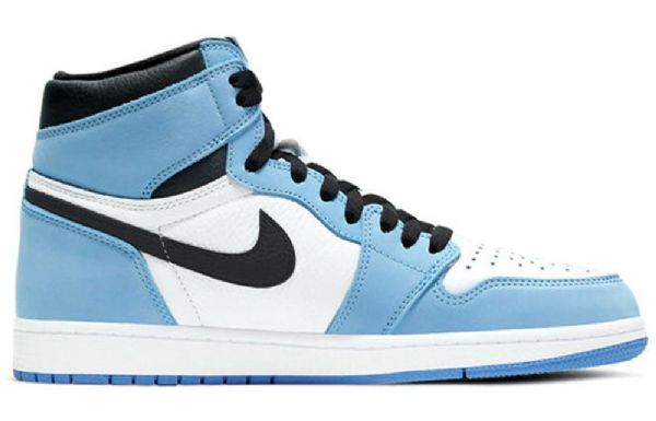 Nike Air Jordan 1 Retro High Tops Og Basketball Shoes Herre Blå