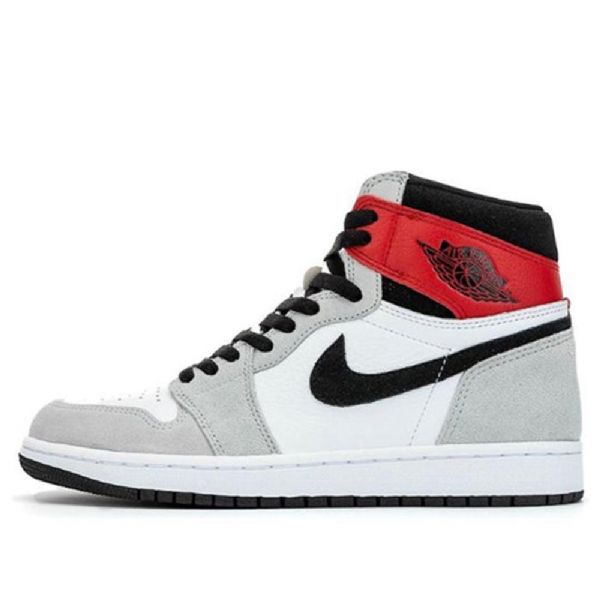 Nike Air Jordan 1 Retro High Tops Og Basketball Shoes Herre Grå