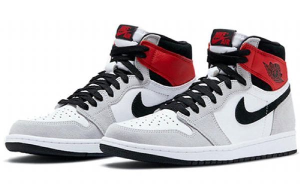 Nike Air Jordan 1 Retro High Tops Og Basketball Shoes Herre Grå