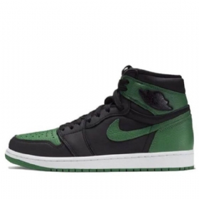 Nike Air Jordan 1 Retro High Tops Og Basketball Shoes Herre Grønn