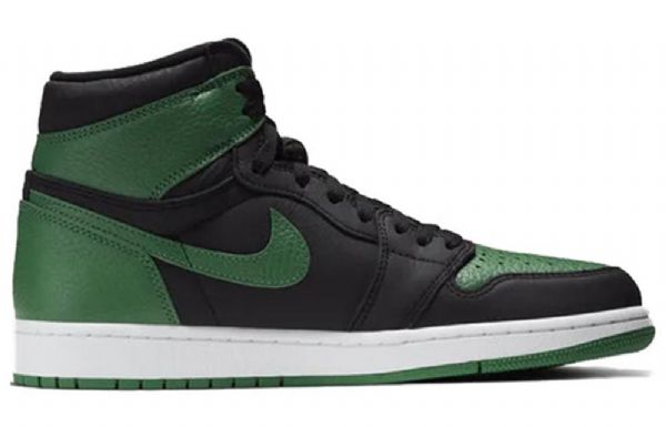 Nike Air Jordan 1 Retro High Tops Og Basketball Shoes Herre Grønn