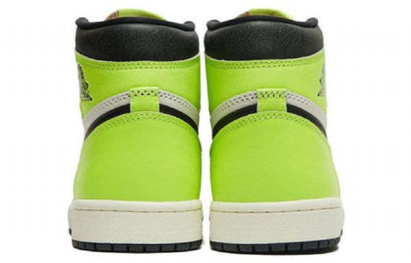 Nike Air Jordan 1 Retro High Tops Og Basketball Shoes Herre Grønn Hvite