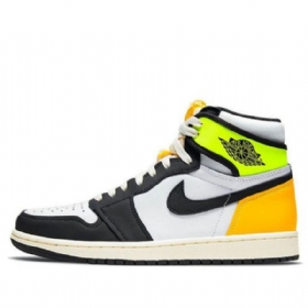 Nike Air Jordan 1 Retro High Tops Og Basketball Shoes Herre Gull