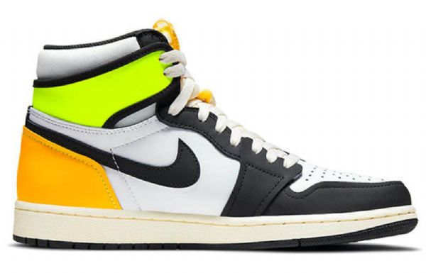 Nike Air Jordan 1 Retro High Tops Og Basketball Shoes Herre Gull