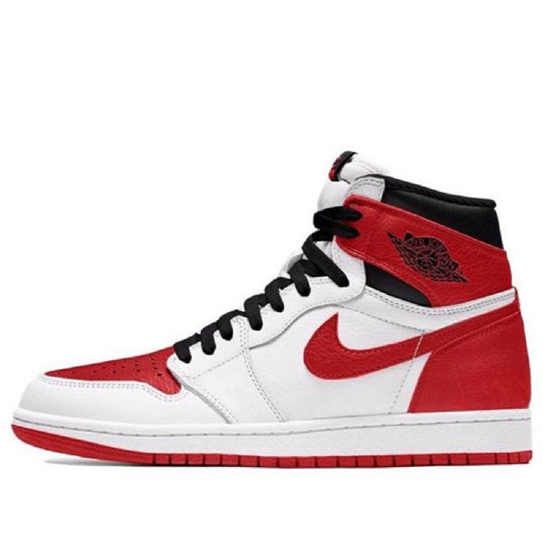 Nike Air Jordan 1 Retro High Tops Og Basketball Shoes Herre Hvite