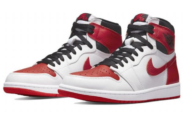 Nike Air Jordan 1 Retro High Tops Og Basketball Shoes Herre Hvite