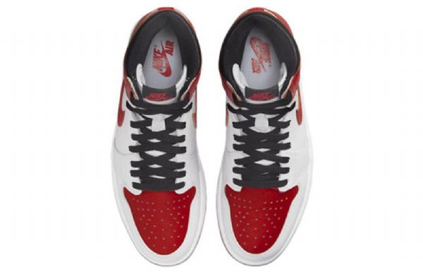 Nike Air Jordan 1 Retro High Tops Og Basketball Shoes Herre Hvite