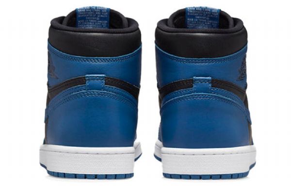 Nike Air Jordan 1 Retro High Tops Og Basketball Shoes Herre Mørke Blå