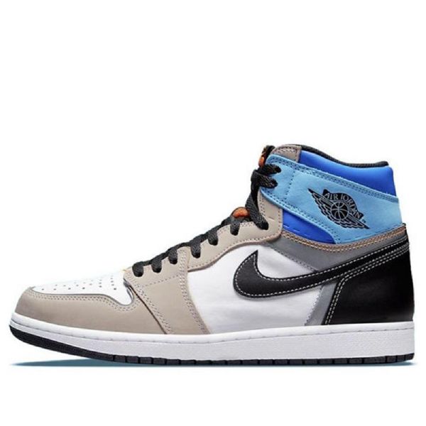 Nike Air Jordan 1 Retro High Tops Og Basketball Shoes Herre Multicolor