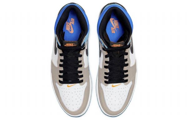 Nike Air Jordan 1 Retro High Tops Og Basketball Shoes Herre Multicolor