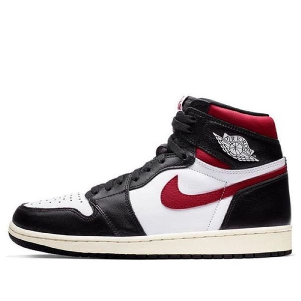 Nike Air Jordan 1 Retro High Tops Og Basketball Shoes Herre Rød