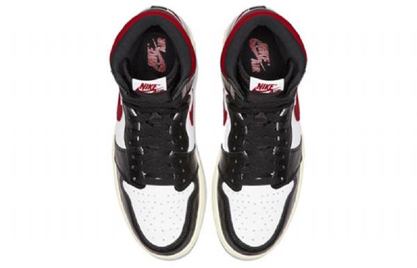 Nike Air Jordan 1 Retro High Tops Og Basketball Shoes Herre Rød
