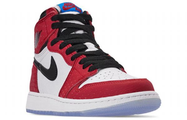 Nike Air Jordan 1 Retro High Tops Og Basketball Shoes Herre Rød Hvite