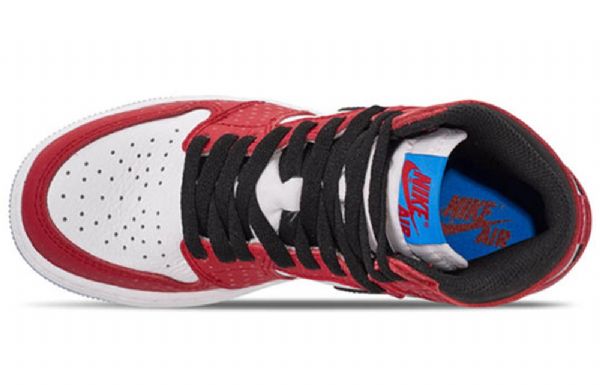 Nike Air Jordan 1 Retro High Tops Og Basketball Shoes Herre Rød Hvite
