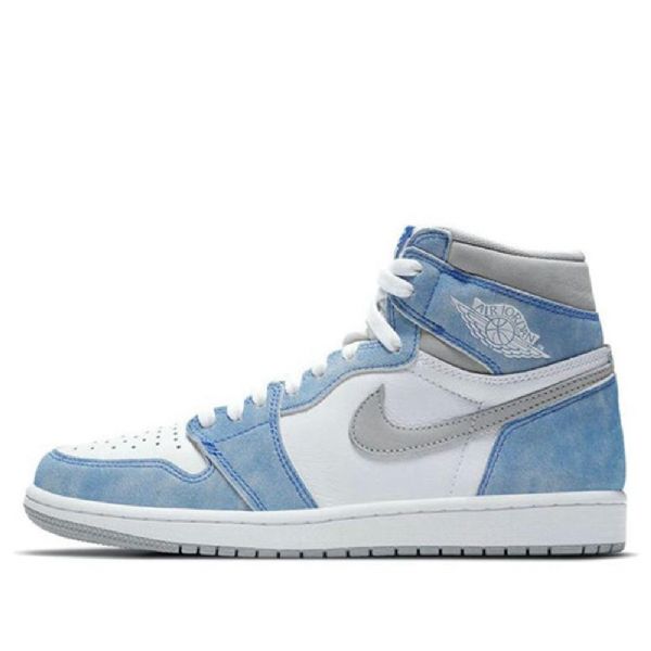 Nike Air Jordan 1 Retro High Tops Og Basketball Shoes Herre Svarte Blå