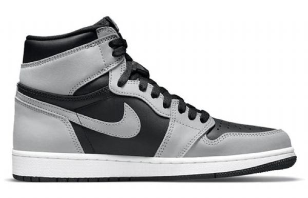Nike Air Jordan 1 Retro High Tops Og Basketball Shoes Herre Svarte Grå