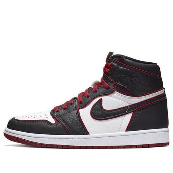 Nike Air Jordan 1 Retro High Tops Og Basketball Shoes Herre Svarte Hvite