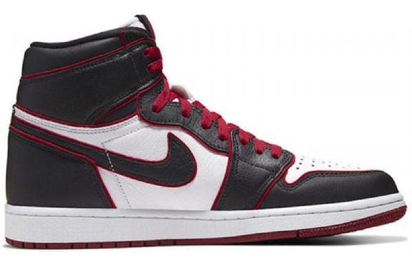 Nike Air Jordan 1 Retro High Tops Og Basketball Shoes Herre Svarte Hvite