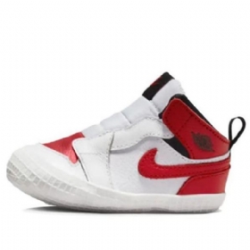 Nike Air Jordan 1 Retro High Tops Og Cb Sko Barn Hvite