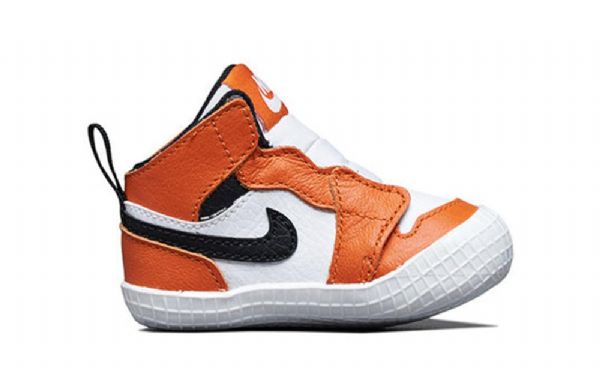 Nike Air Jordan 1 Retro High Tops Og Cb Sko Barn Hvite Oransje