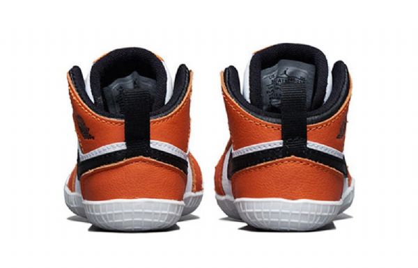 Nike Air Jordan 1 Retro High Tops Og Cb Sko Barn Hvite Oransje