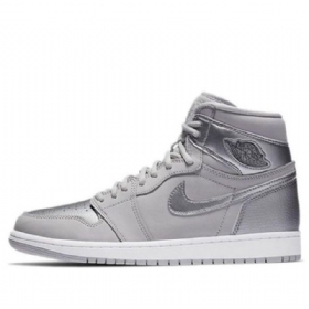 Nike Air Jordan 1 Retro High Tops Og Co.jp Basketball Shoes Herre Grå