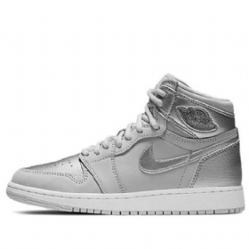 Nike Air Jordan 1 Retro High Tops Og Co.jp Gs Basketsko Herre Grå