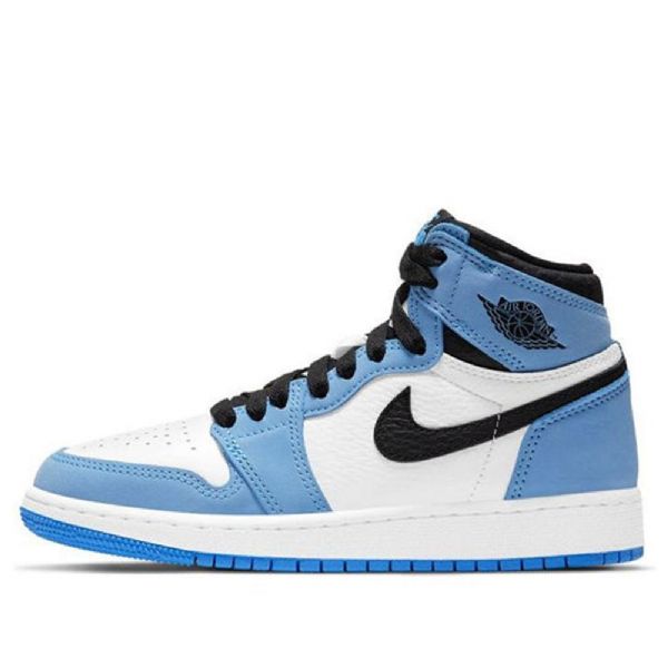 Nike Air Jordan 1 Retro High Tops Og Gs Basketsko Herre Blå