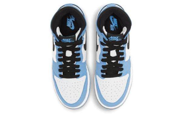 Nike Air Jordan 1 Retro High Tops Og Gs Basketsko Herre Blå