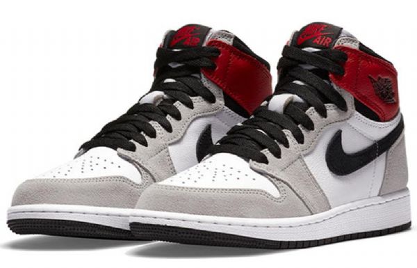 Nike Air Jordan 1 Retro High Tops Og Gs Basketsko Herre Grå