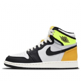 Nike Air Jordan 1 Retro High Tops Og Gs Basketsko Herre Gull