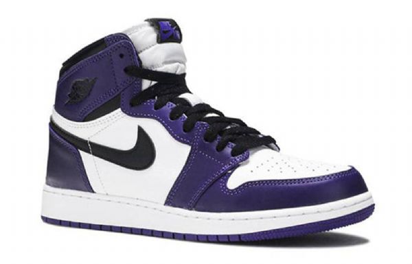 Nike Air Jordan 1 Retro High Tops Og Gs Basketsko Herre Lilla