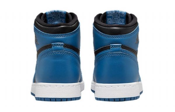 Nike Air Jordan 1 Retro High Tops Og Gs Basketsko Herre Mørke Blå