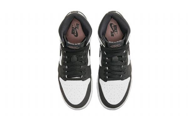 Nike Air Jordan 1 Retro High Tops Og Gs Basketsko Herre Svarte Grå